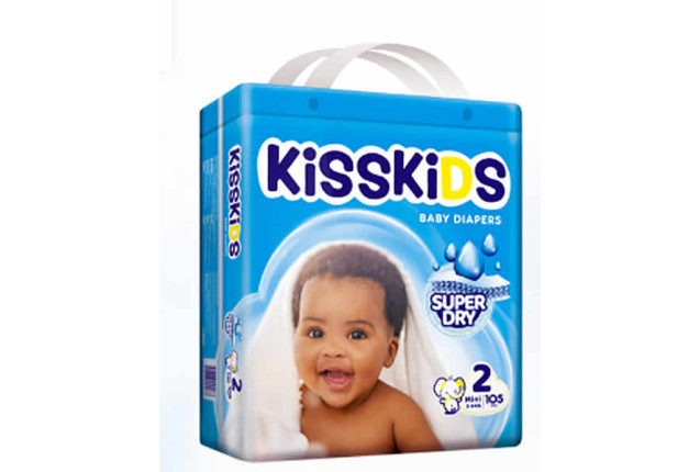 KissKids Super Baby Diapers (JUMBO)