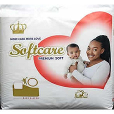 Softcare Baby Diapers (WHITE JUMBO)