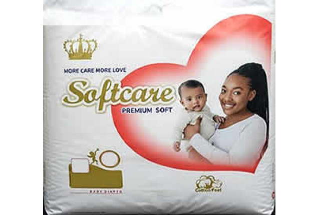 Softcare Baby Diapers (WHITE JUMBO)