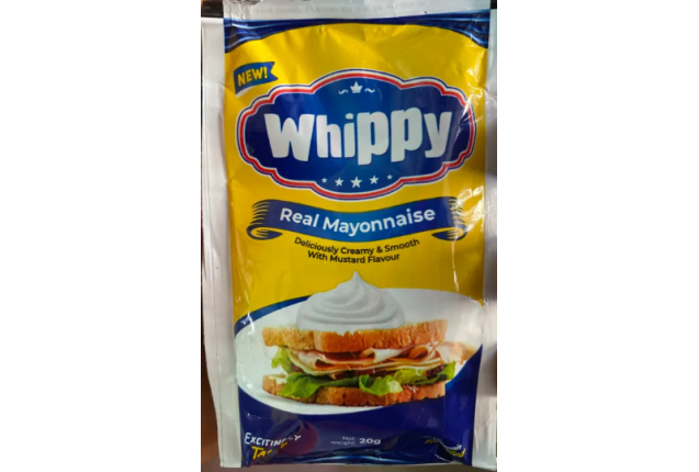 Whippy Mayonnaise Sachet 20g x 10