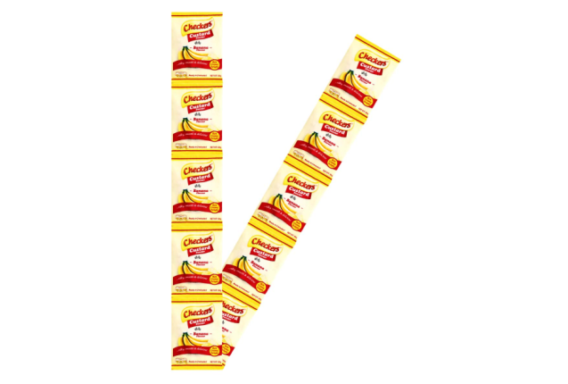 Checkers Custard Banana Flavour 45g x 8