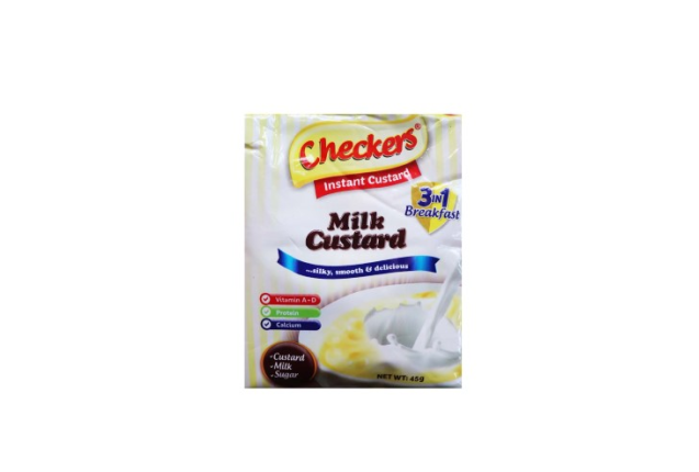 Checkers 3-in-1 Breakfast Milk Custard 45g x 8