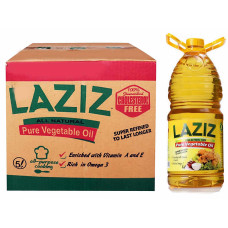 LAZIZ Vegetable Oil (5L) x 4