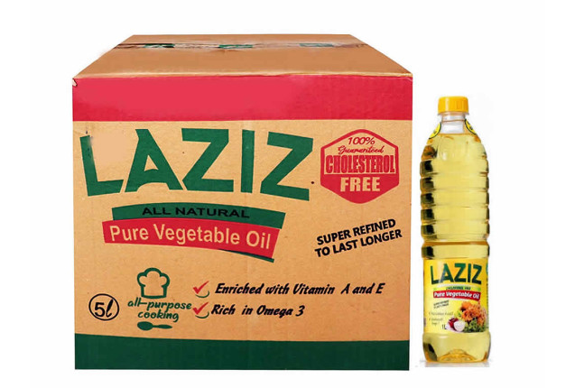 LAZIZ Vegetable Oil (1.6L) x 6