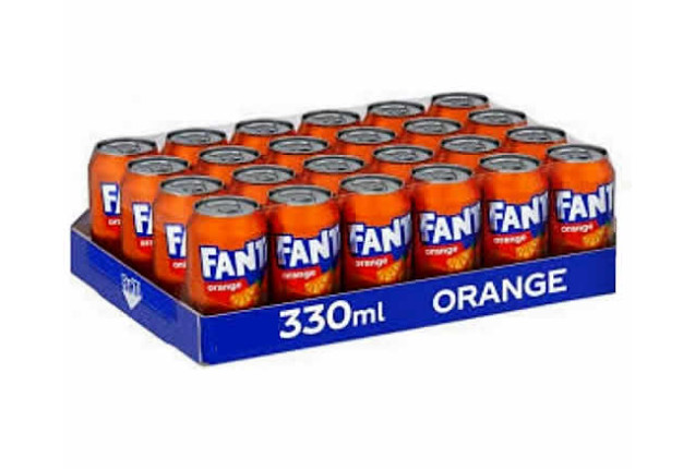 Fanta Soft Drink CAN (33CL) Pack
