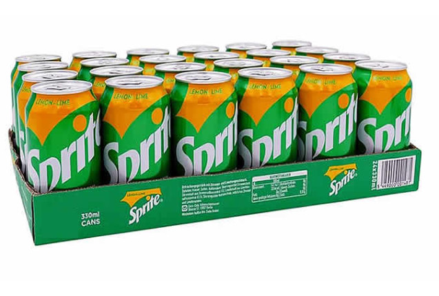 Sprite Soft Drink CAN (33CL) Pack