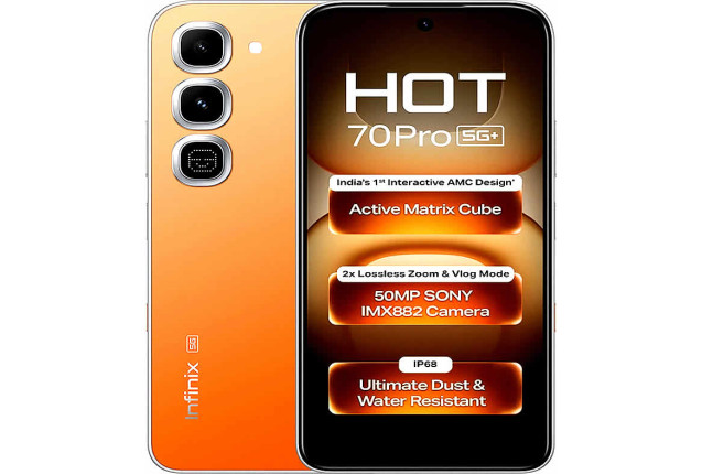 Infinix Hot 70 Pro 5G Smartphone 6GB/128GB