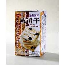 Grape & Oat Saline Biscuit