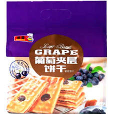 Grape Layer Biscuits (380g) x 12
