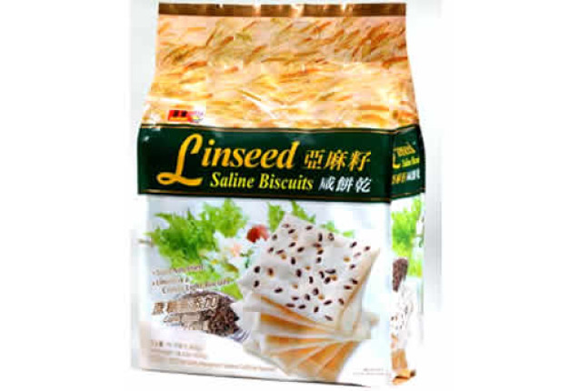 Linseed Saline Biscuits (400g) x 10