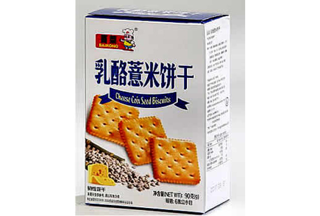 Coix seed Cheese Flavor Biscuits (90g) x 36