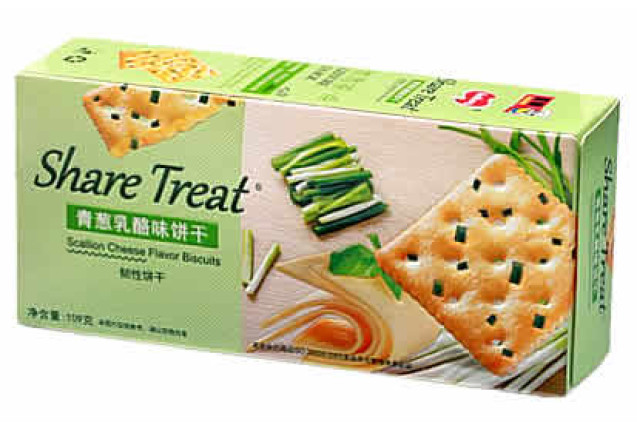 Scallion Cheese Flavor Biscuits (109g) x 18