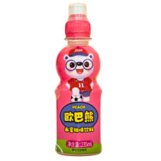 JIUR Oppa Bear Peach Flavored Beverage (235 ml) x 24