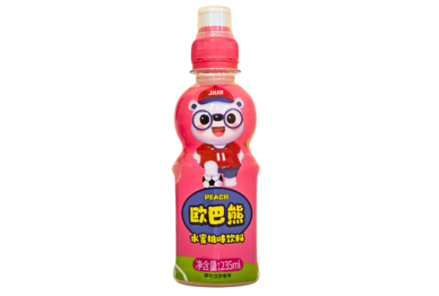 JIUR Oppa Bear Peach Flavored Beverage (235 ml) x 24