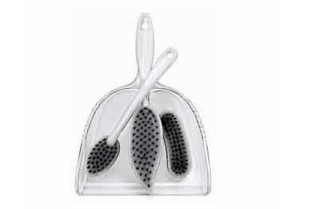 Pastel Mini Dustpan and Brush Set (Model 5909) x 36