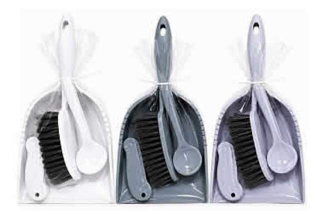 Dustpan and Brush Set with Bag (Model 5818) x 36