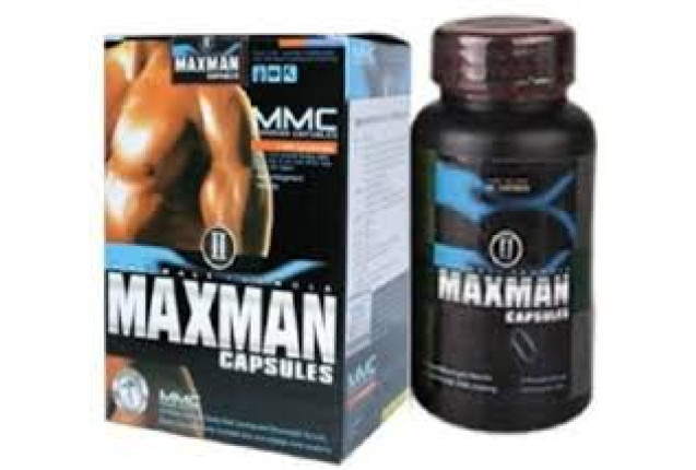 MAXMAN II Herbal Supplement For Penis Enlargement & Performance Enhancement – 60 Capsules