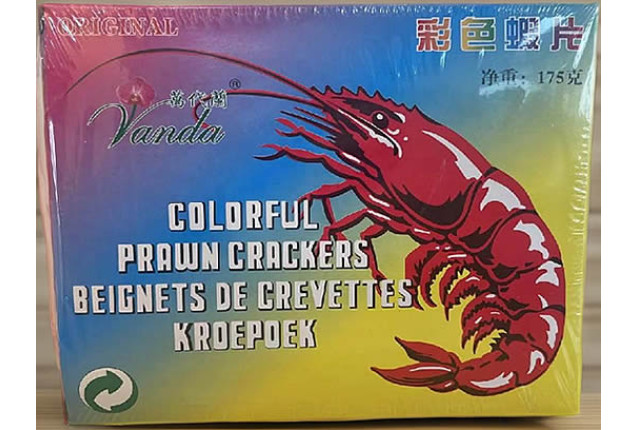 Prawn Crackers - 175g (White, Red, Colorful) x 30