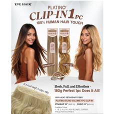 Platino Clip-in 1PC - 100% Human Hair To