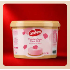 Premium Sugar Paste Pink (1 kg) - 10 Buckets/Carton