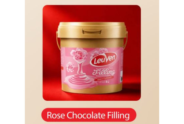 Rose Chocolate Filling (5 kg) - 4 Buckets/Carton