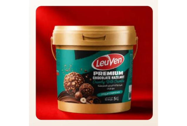 Hazelnut Crunchy with Crumble (5 kg) - 4 Buckets/Carton