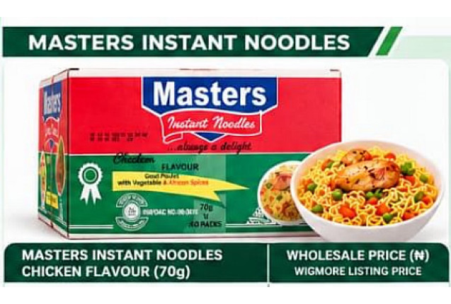 Masters Instant Noodles - Chicken Flavour (70g) x 40