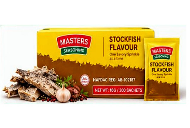 Masters Seasoning - Stockfish Flavour (10g Satchet) x 300