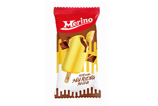 Merino Kool Ice Cream Stick Durian Chocolate (56g) x 30