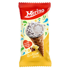 Merino Super Teen Ice Cream Cone Durian Chocolate (60g) x 25 1