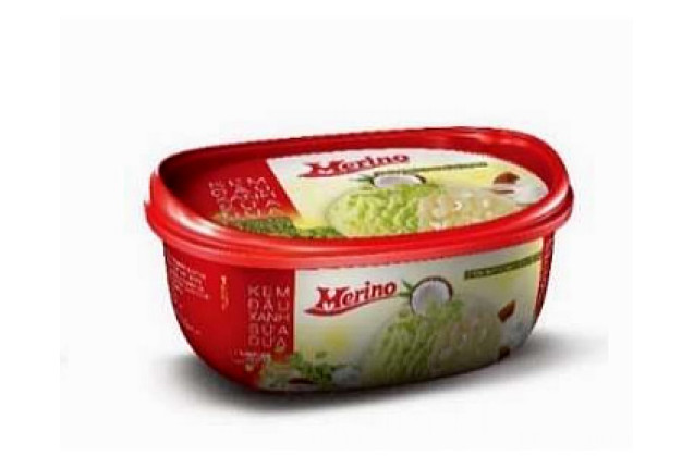 Merino Ice Cream Tub Green Bean & Coconut Milk (900ml) x 6