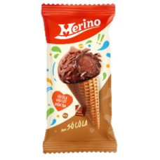 Merino Super Teen Ice Cream Cone Cream Chocolate (60g) x 25 1
