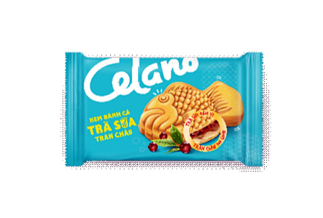 Celano Taiyaki Ice Cream Konjac Pearl Milk Tea (100ml) x 18