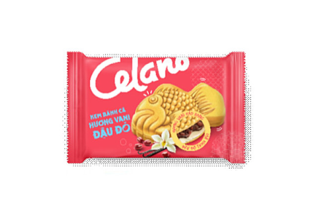 Celano Taiyaki Vanilla & Red Bean Sauce (100ml) x 18