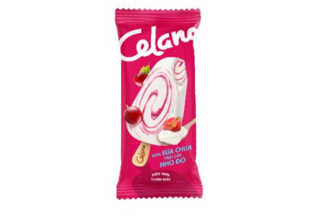 Celano Red Grapes Yogurt Ice Cream (65g) x 20