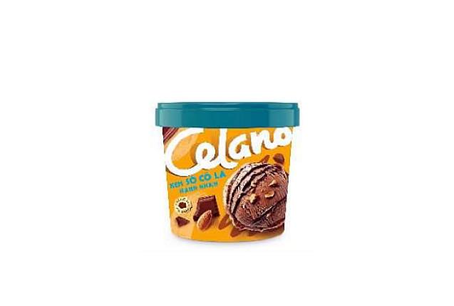 Celano Ice Cream Cup Chocolate Almond (65g) x 12