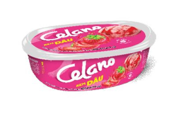 Celano Ice Cream Tub Strawberry (400ml) x 6