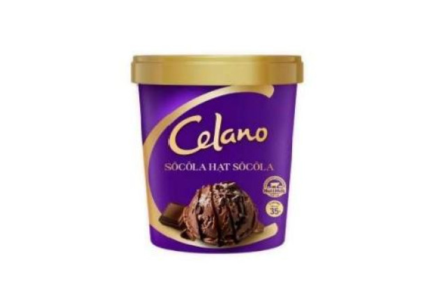 Celano Chocolate Chip Chocolate Ice Cream Tub (460ml) x 6