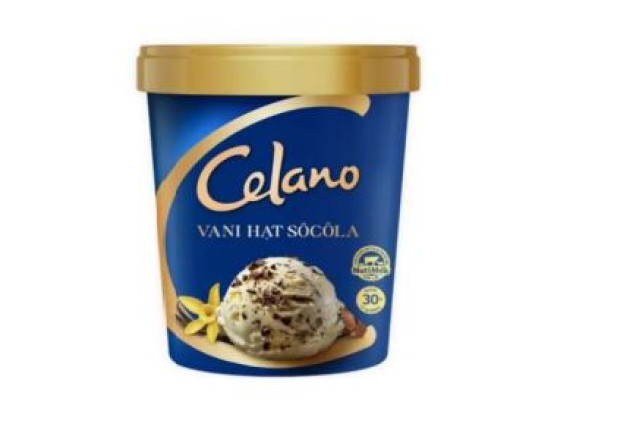 Celano Chocolate Chip Vanilla Ice Cream Tub (460ml) x 6