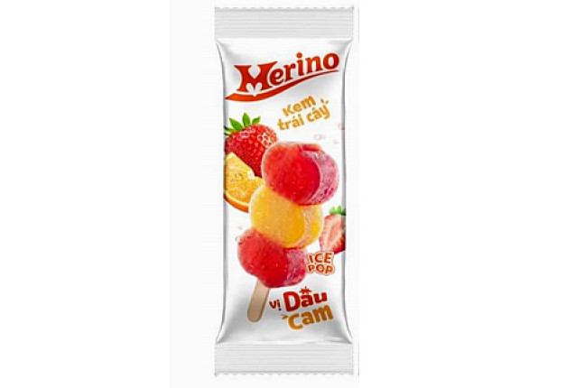 Merino Ice Cream Strawberry Orange (52g) x 50