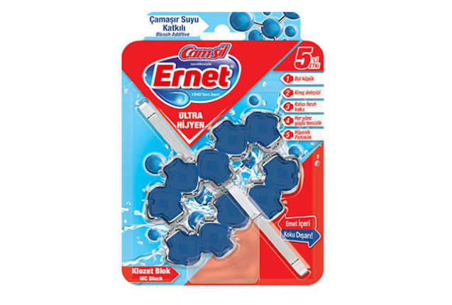 Ernet Ultra Hygiene Closet Blocks Bleach Added (50g) x 24