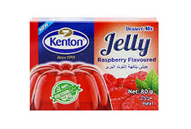 Kenton Vegetal Jelly Raspberry Flavoured (80 g) x 24
