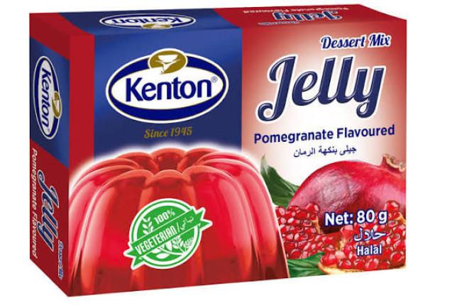 Kenton Vegetal Jelly Pomegranate Flavoured (80 g) x 24