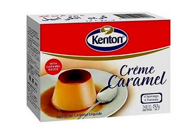 Kenton Cream Caramel  (50g) x 24