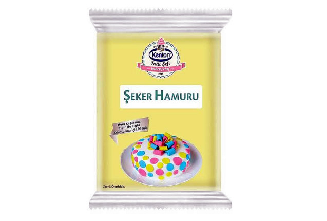 Kenton Sugar Paste Yellow (200 g) x 8