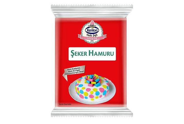 Kenton Sugar Paste Red (200 g) x 8