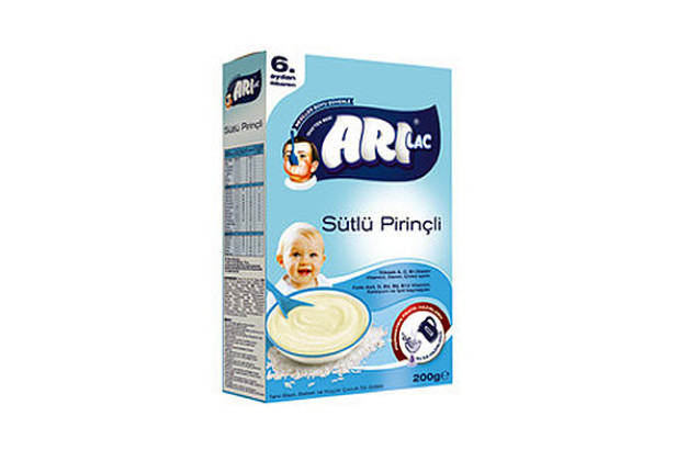 Arılac Infant Cereal with Milk Rice (200 g) x 12