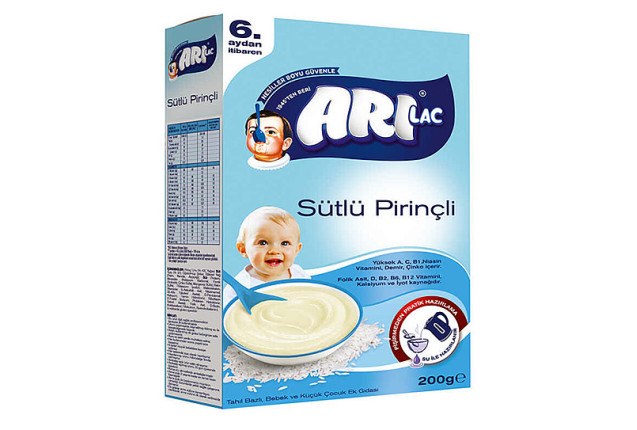 Arılac Infant Cereal with Milk Fruity (200 g) x 12