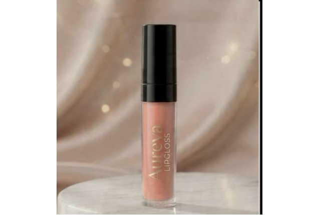 Aureva Luxury Lip Gloss Aura Peach