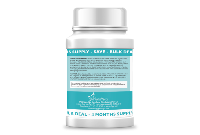 NutriViva – SkinGlo Glutathione Complex Bulk